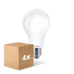 Confezione Multipack 4x Philips Classic LED Bulbo E27 Pera Ghiaccio 17.5W 2452lm - 840 Bianco Freddo | Sostitutiva 150W