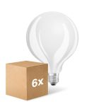 Confezione Multipack 6x Ledvance Classic LED E27 Globe Filamento Ghiaccio 7.5W 1055lm - 827 Bianco Molto Caldo | Dimmerabile - Sostitutiva 75W Confezione Multipack 6x Ledvance Classic LED E27 Globe Filamento Ghiaccio 7.5W 1055lm - 827 Bianco Molto Caldo | Dimmerabile - Sostitutiva 75W