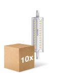 Confezione Multipack 10x Philips Corepro LED Lineair R7s 118mm 14W 1800lm - 840 Bianco Freddo | Dimmerabile - Sostitutiva 120W Confezione Multipack 10x Philips Corepro LED Lineair R7s 118mm 14W 1800lm - 840 Bianco Freddo | Dimmerabile - Sostitutiva 120W