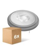Confezione Multipack 6x Ledvance SUPERIOR Faretti LED Riflettore G53 AR111 11.7W 800lm 40D - 927 Bianco Molto Caldo | Miglior Resa Cromatica - Dimmerabile - Sostitutiva 75W Confezione Multipack 6x Ledvance SUPERIOR Faretti LED Riflettore G53 AR111 11.7W 800lm 40D - 927 Bianco Molto Caldo | Miglior Resa Cromatica - Dimmerabile - Sostitutiva 75W