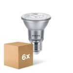 Confezione Multipack 6x Philips Master Value LED Bulbo Riflettore E27 PAR20 6W 515lm 25D - 930 Luce Calda -  | Miglior Resa Cromatica - Dimmerabile - Sostitutiva 50W Confezione Multipack 6x Philips Master Value LED Bulbo Riflettore E27 PAR20 6W 515lm 25D - 930 Luce Calda -  | Miglior Resa Cromatica - Dimmerabile - Sostitutiva 50W