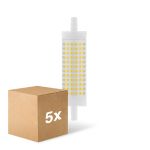 Confezione Multipack 5x Ledvance LED Line R7s 118mm  18.5W 2452lm - 827 Bianco Molto Caldo | Sostitutiva 150W Confezione Multipack 5x Ledvance LED Line R7s 118mm  18.5W 2452lm - 827 Bianco Molto Caldo | Sostitutiva 150W