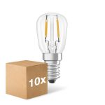 Confezione Multipack 10x Ledvance Special LED E14 Tubo one-handed Filamento Chiara 1.3W 110lm - 827 Bianco Molto Caldo | Sostitutiva 12W Confezione Multipack 10x Ledvance Special LED E14 Tubo one-handed Filamento Chiara 1.3W 110lm - 827 Bianco Molto Caldo | Sostitutiva 12W