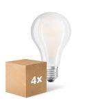 Confezione Multipack 4x Ledvance  Classic LED E27 Pera Filamento Ghiaccio 24W 3452lm - 827 Bianco Molto Caldo | Sostitutiva 200W Confezione Multipack 4x Ledvance  Classic LED E27 Pera Filamento Ghiaccio 24W 3452lm - 827 Bianco Molto Caldo | Sostitutiva 200W