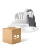 Confezione Multipack 5x Ledvance LED  SPOT ADJUST Aluminium  8W 680lm 36D - 930 Luce Calda -  | Ritaglio 68mm - IP20 - Miglior Resa Cromatica -  Dimmerabile Confezione Multipack 5x Ledvance LED  SPOT ADJUST Aluminium  8W 680lm 36D - 930 Luce Calda -  | Ritaglio 68mm - IP20 - Miglior Resa Cromatica -  Dimmerabile