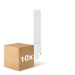 Confezione Multipack 10x Ledvance Dulux-S LED 4W - 830 Luce Calda -  | Sostitutiva 9W Confezione Multipack 10x Ledvance Dulux-S LED 4W - 830 Luce Calda -  | Sostitutiva 9W