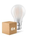 Confezione Multipack 6x Osram Retrofit Classic LED B22d Pera Ghiaccio 11W 1521lm - 827 Bianco Molto Caldo | Dimmerabile -  Sostitutiva 100W Confezione Multipack 6x Osram Retrofit Classic LED B22d Pera Ghiaccio 11W 1521lm - 827 Bianco Molto Caldo | Dimmerabile -  Sostitutiva 100W