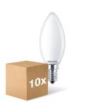 Confezione Multipack 10x Philips Corepro LED Candela E14 Ghiaccio 6.5W 806lm - 840 Bianco Freddo | Sostitutiva 60W Confezione Multipack 10x Philips Corepro LED Candela E14 Ghiaccio 6.5W 806lm - 840 Bianco Freddo | Sostitutiva 60W