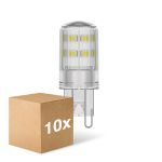 Confezione Multipack 10x Ledvance Performance LED Capsule Chiara G9 3W 320lm - 827 Bianco Molto Caldo | Dimmerabile - Sostitutiva 30W Confezione Multipack 10x Ledvance Performance LED Capsule Chiara G9 3W 320lm - 827 Bianco Molto Caldo | Dimmerabile - Sostitutiva 30W
