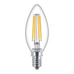 Confezione Multipack 10x Philips Corepro LED Candela E14 Filamento Chiara 6.5W 806lm - 827 Bianco Molto Caldo | Sostitutiva 60W Confezione Multipack 10x Philips Corepro LED Candela E14 Filamento Chiara 6.5W 806lm - 827 Bianco Molto Caldo | Sostitutiva 60W