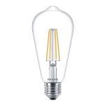 Philips Corepro LED Bulbo E27 Edison Filamento Chiara 7W 806lm - 827 Bianco Molto Caldo | Sostitutiva 60W Philips Corepro LED Bulbo E27 Edison Filamento Chiara 7W 806lm - 827 Bianco Molto Caldo | Sostitutiva 60W