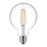 Philips Corepro LED Globe E27 Filamento Chiara 95mm 7W 806lm - 827 Bianco Molto Caldo | Sostitutiva 60W Philips Corepro LED Globe E27 Filamento Chiara 95mm 7W 806lm - 827 Bianco Molto Caldo | Sostitutiva 60W