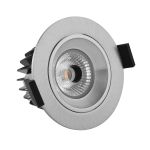 Noxion Faretti LED Diamond Inclinabile Aluminium 6W 400lm 36D - 927 Bianco Molto Caldo | Ritaglio 83mm - IP44 - Miglior resa cromatica - Dimmerabile Noxion Faretti LED Diamond Inclinabile Aluminium 6W 400lm 36D - 927 Bianco Molto Caldo | Ritaglio 83mm - IP44 - Miglior resa cromatica - Dimmerabile