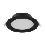 Noxion Downlight LED Hera Piatto Nero 21W 2400lm - 827-830-840 CCT | 213mm - Ritaglio 195mm Noxion Downlight LED Hera Piatto Nero 21W 2400lm - 827-830-840 CCT | 213mm - Ritaglio 195mm