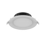 Noxion Downlight LED Hera Piatto Incasso Bianca 9W 900lm 80D - 827-830-840 CCT | 146mm - Ritaglio 120mm Noxion Downlight LED Hera Piatto Incasso Bianca 9W 900lm 80D - 827-830-840 CCT | 146mm - Ritaglio 120mm