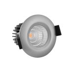Noxion Faretti LED Forseti Aluminium 6W 400lm 36D - 927 Bianco Molto Caldo | Ritaglio 72mm - IP44 - Miglior resa cromatica - Dimmerabile Noxion Faretti LED Forseti Aluminium 6W 400lm 36D - 927 Bianco Molto Caldo | Ritaglio 72mm - IP44 - Miglior resa cromatica - Dimmerabile