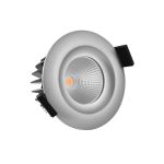 Noxion Faretti LED Gimba Aluminium 6W 400lm 36D - 927 Bianco Molto Caldo | Ritaglio 74mm - IP44 - Miglior resa cromatica - Dimmerabile Noxion Faretti LED Gimba Aluminium 6W 400lm 36D - 927 Bianco Molto Caldo | Ritaglio 74mm - IP44 - Miglior resa cromatica - Dimmerabile