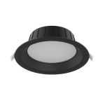 Noxion Downlight LED Hera Medio Incasso Nero 21W 2400lm 100D - 827-830-840 CCT | 226mm - Ritaglio 200mm Noxion Downlight LED Hera Medio Incasso Nero 21W 2400lm 100D - 827-830-840 CCT | 226mm - Ritaglio 200mm