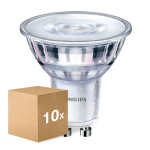 Confezione Multipack 10x Philips Corepro LED Faretti GU10 PAR16 4W 345lm 36D - 827 Bianco Molto Caldo | Dimmerabile - Sostitutiva 50W Confezione Multipack 10x Philips Corepro LED Faretti GU10 PAR16 4W 345lm 36D - 827 Bianco Molto Caldo | Dimmerabile - Sostitutiva 50W