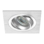 Noxion Incasso Spot Boxi MR16 Inclinabile Aluminium | Ritaglio 80mm - GU10 Attacco Noxion Incasso Spot Boxi MR16 Inclinabile Aluminium | Ritaglio 80mm - GU10 Attacco