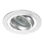 Noxion Incasso Spot Logic MR16 Inclinabile Aluminium | Ritaglio 80mm - GU10 Attacco Noxion Incasso Spot Logic MR16 Inclinabile Aluminium | Ritaglio 80mm - GU10 Attacco