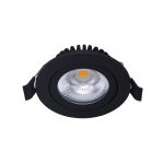 Noxion LED Inclinabile Slim Spot Nero Il Giro 6W 550lm 60D - 927 Bianco Molto Caldo | 85mm - IP54 - Dimmerabile - Miglior resa cromatica Noxion LED Inclinabile Slim Spot Nero Il Giro 6W 550lm 60D - 927 Bianco Molto Caldo | 85mm - IP54 - Dimmerabile - Miglior resa cromatica