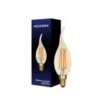 Noxion Lucent LED E14 Punta attorcigliata Candela Filamento Ambra 4.1W 350lm - 822 Bianco Molto Caldo | Dimmerabile - Sostitutiva 40W Noxion Lucent LED E14 Punta attorcigliata Candela Filamento Ambra 4.1W 350lm - 822 Bianco Molto Caldo | Dimmerabile - Sostitutiva 40W