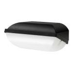 Philips LED Sicurezza Coreline BWC110 Nero 9W 900lm - 830 Luce Calda -  | 242x110mm - IP54   Philips LED Sicurezza Coreline BWC110 Nero 9W 900lm - 830 Luce Calda -  | 242x110mm - IP54