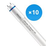 Confezione Multipack 10x Philips Tubo LED T8 MASTER (EM/Mains) Ultra Output 14.7W 2500lm - 840 Bianco Freddo | 120cm - Sostitutiva 36W Confezione Multipack 10x Philips Tubo LED T8 MASTER (EM/Mains) Ultra Output 14.7W 2500lm - 840 Bianco Freddo | 120cm - Sostitutiva 36W