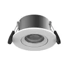 Noxion Faretti LED Ares Firerated 6W 540lm 927-940 3CCT- Inclinabile Bianca| Ritaglio 68mm