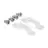 Ledvance Strisce LED Superior Mounting Supporto per 12mm strip | 2 Viti