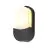 D'Lite Atos Luce Da Parete ABS Nero | IP54 - Adatto per 1x E27