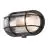 D'Lite Luce Da Parete Ecco Nero Ovale | IP44 - Adatto per 1x E27