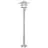 Nordlux Agger LED Lampada a piedistallo Metallo Brushed Aluminium | Adatto per 1x E27