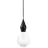 Nordlux Luce Pendente Aud Metallo Nero | E27