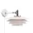 Nordlux Luce Da Parete Bretagne Metallo Bianca | G9