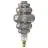 Calex XXL Paris Titanium LED E27 Filamento 6W 80lm- 818 Bianco Molto Caldo | Dimmerabile