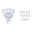 Confezione Multipack 12x Philips Corepro LED Faretti GU4 MR11 2.3W 184lm 36D - 827 Bianco Molto Caldo | Sostitutiva 20W
