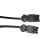 Noxion GST - Compatibile Cavo di prolunga Nero - Maschio + Femmina - 5m - 3 pole 1,5mm2