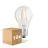 Confezione Multipack 10x Ledvance Classic LED E27 Pera Filamento Chiara 6.5W 806lm - 827 Bianco Molto Caldo | Sostitutiva 60W