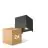 Pacco doppio D'Lite LED Luce Da Parete Elingen Aluminium Nero 4.9W 480lm - 830 Luce Calda -