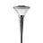Philips Illuminazione stradale LED Lanterna City Charm Cono BDS491 Grigio 7W 804lm 360D - 740 Bianco Freddo | IP66 - Simmetrico