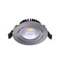 Noxion LED Inclinabile Slim Spot Argento 6W 550lm - 930 Luce Calda | Ritaglio 75mm - IP54 - Miglior resa cromatica