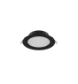 Noxion Downlight LED Hera Piatto Nero 9W 900lm - 827-840 CCT | 132mm - Ritaglio 118mm