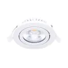 Noxion LED Inclinabile Slim Spot Bianca 6W 550lm - 930 Luce Calda | Ritaglio 75mm - IP54 - Miglior resa cromatica