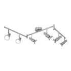 Ledvance Faretti LED GU10 Aluminium 6x 3W - 827 Bianco Molto Caldo