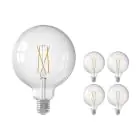 Confezione Multipack 5x Calex Smart Tuya Wifi E27 Globe Filamento 7.5W 1055lm - 818-830 Regolabile Bianca | Dimmerabile - Sostitutiva 75W