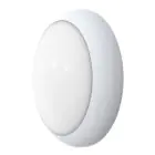 Noxion Bulkhead LED Pro V2 Bianca 12/16/20W 2400lm - 830-840-865 CCT| 325mm - IP65 - Sensore di Movimento e Luce - Emergenza 3H